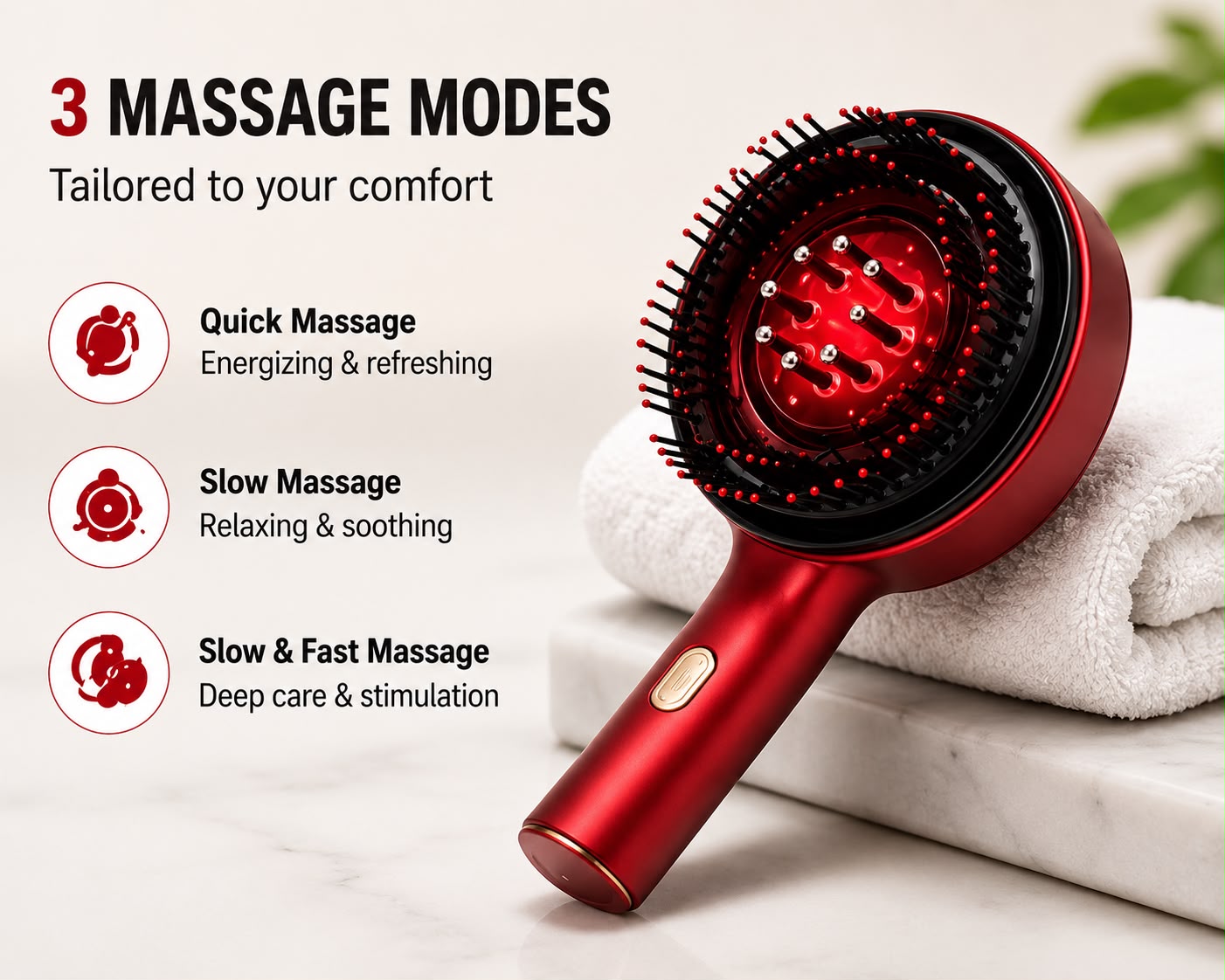 Smart Scalp Massager & Oil Applicator