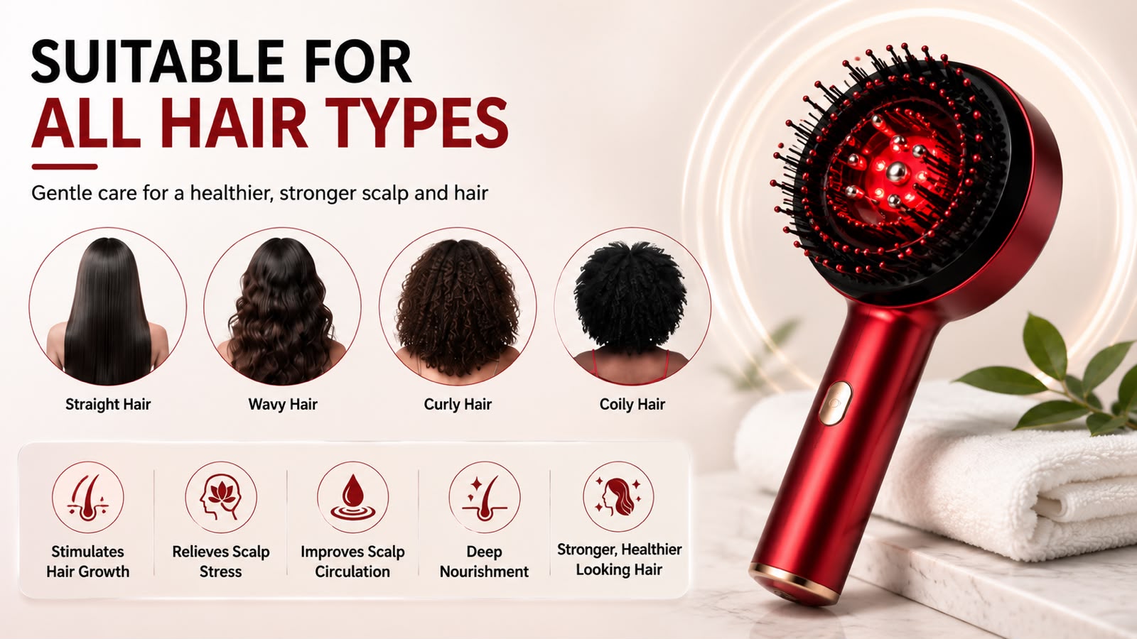 Smart Scalp Massager & Oil Applicator
